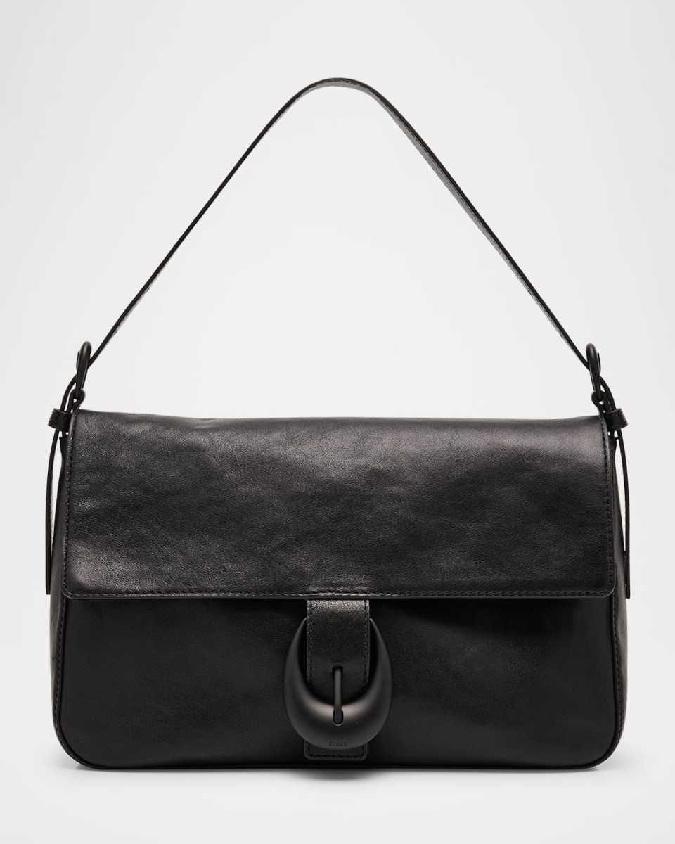 Harlow Medium Leather Shoulder Bag